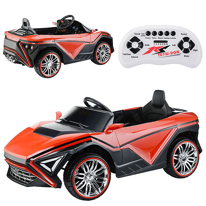 Электромобиль U036480Y в коробке (цвет красный) нет ДУ , не родные колёса нет ДУ не родные колпаки н