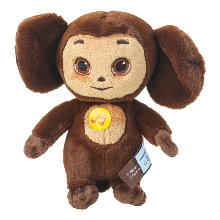 Мягкая игрушка "Чебурашка" 17см, озвуч. 