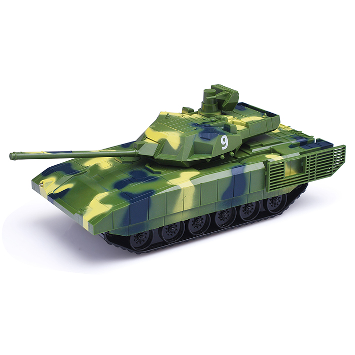 Фото к товару Танк р/у "Т-14" армата 23 см, свет, камуф, кор. Танк р/у "Т-14" армата 23 см, свет, камуф, кор.