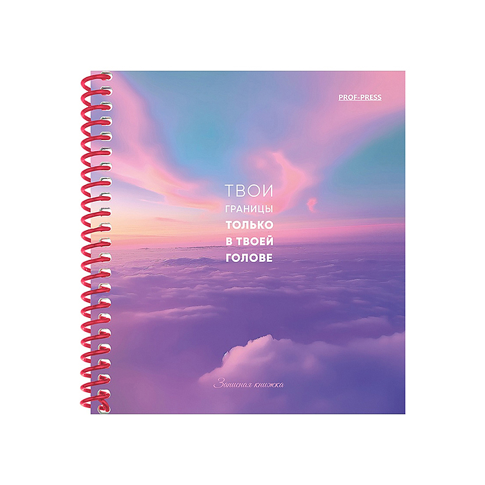 Записная книжка А6 80л. "Твои границы"