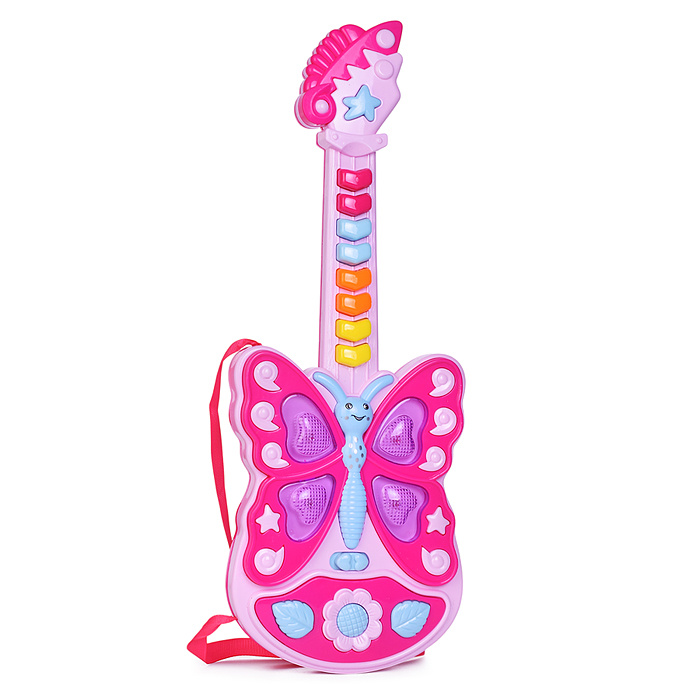 Фото к товару Гитара 663Q "Бабочка" в коробке Гитара 663Q "Бабочка" в коробке