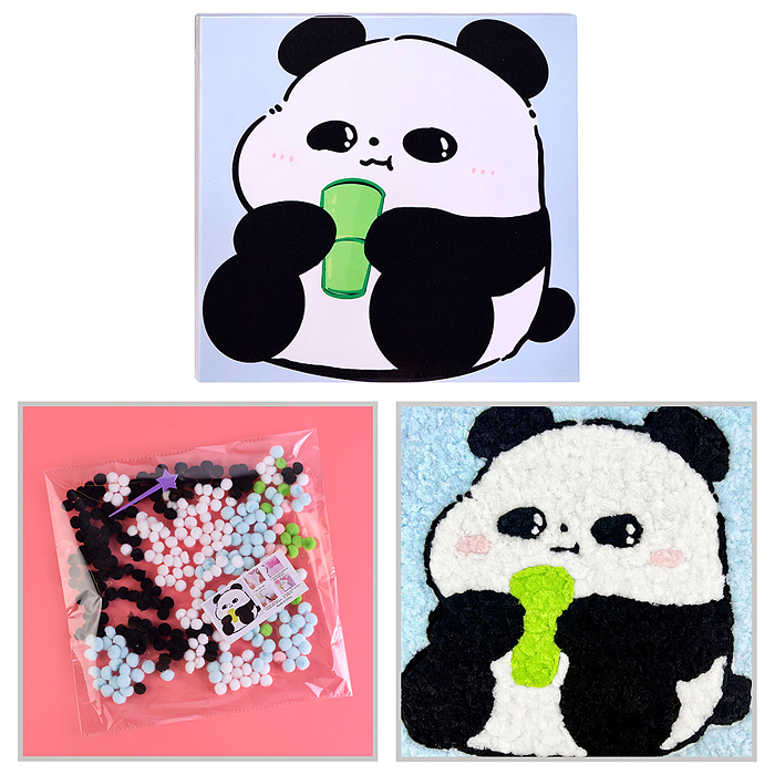 Набор творческая мастерская 00-6789 "Панда" 30*30 см Набор творческая мастерская 00-6789 "Панда" 30*30 см