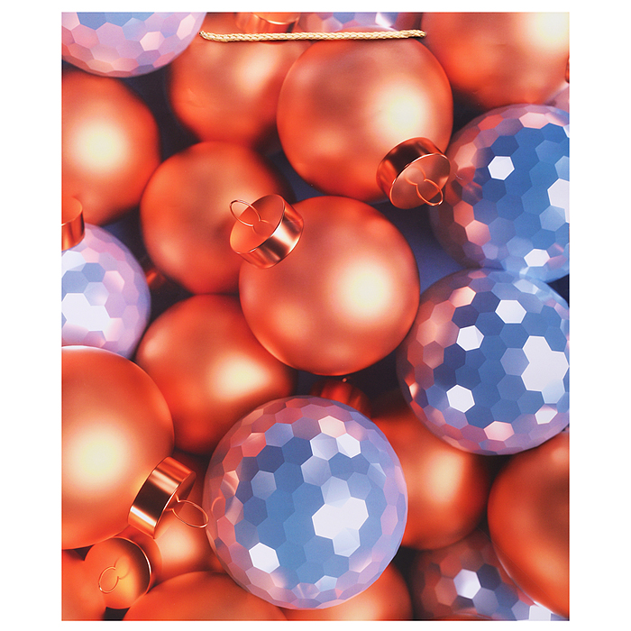 Бумажный пакет для сувенирной продукции с ламинацией, с шириной основания 40,6 см.