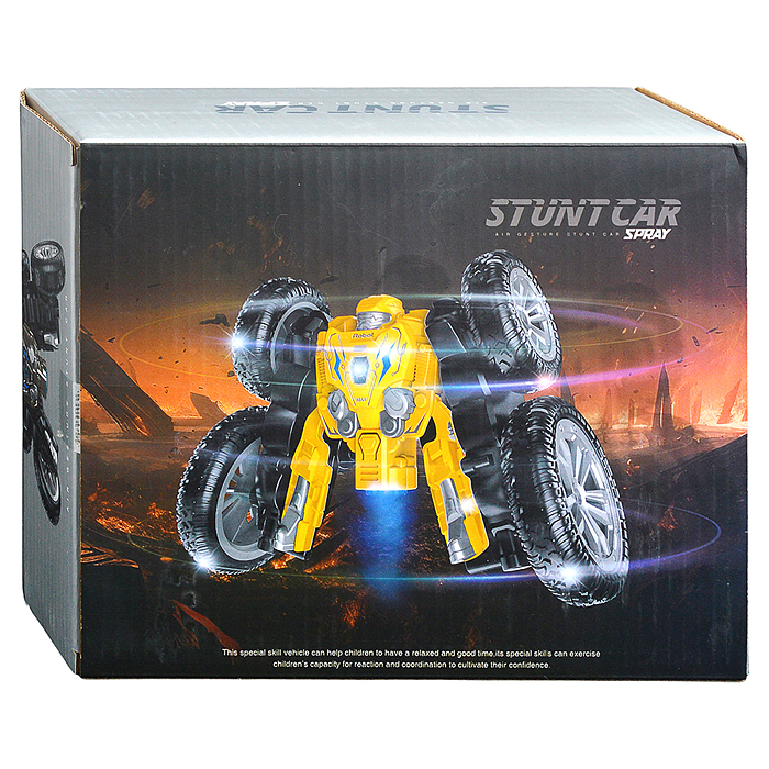 Машина 9900-176D "Трюкзак" р/у, 27 MHz, в коробке