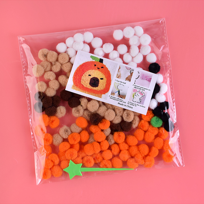 Набор творческая мастерская 00-6799 "Капибара" 22*22 см.