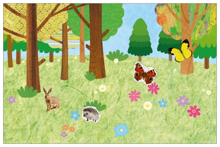 Фотонаклейки. В лесу