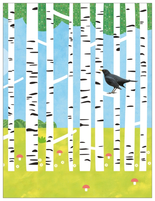 Фотонаклейки. В лесу