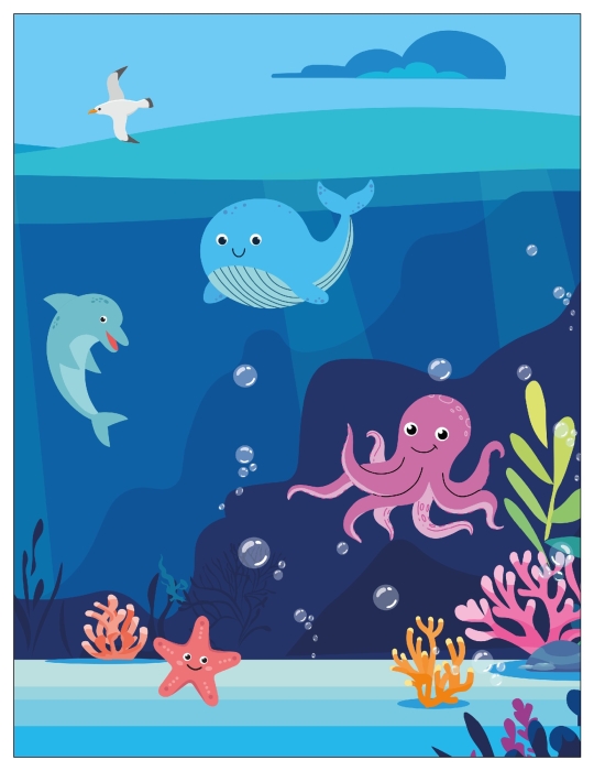 Веселые наклейки. Мамы и малыши