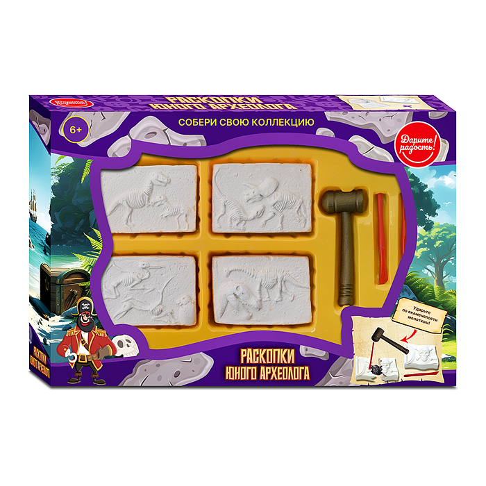 Раскопки UT0277-3 "Раскопки юного археолога" в коробке