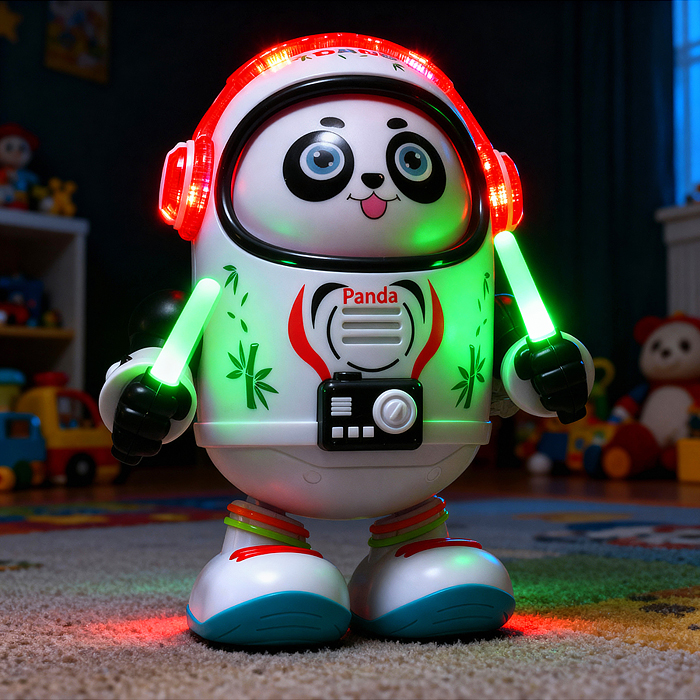 Интерактивная игрушка YJ-3042 "Панда" в коробке