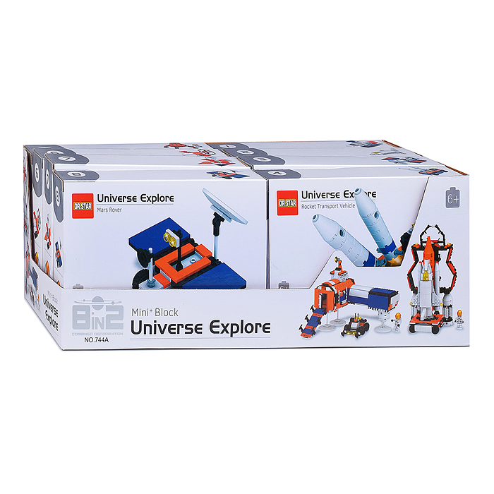 Конструктор 744A "Космические разработки" в коробке