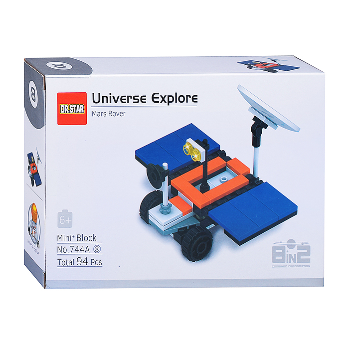 Конструктор 744A "Космические разработки" в коробке