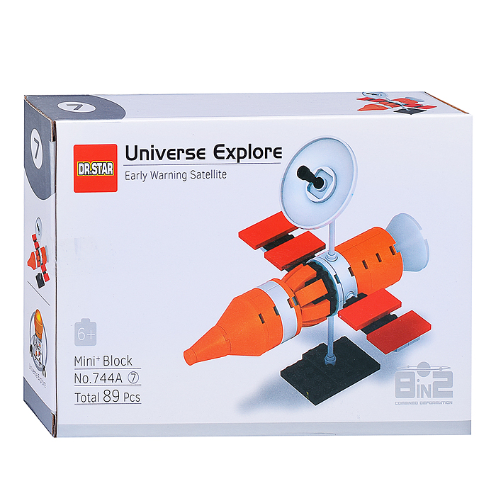 Конструктор 744A "Космические разработки" в коробке
