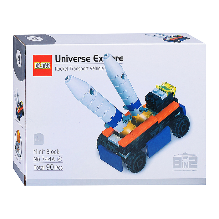 Конструктор 744A "Космические разработки" в коробке