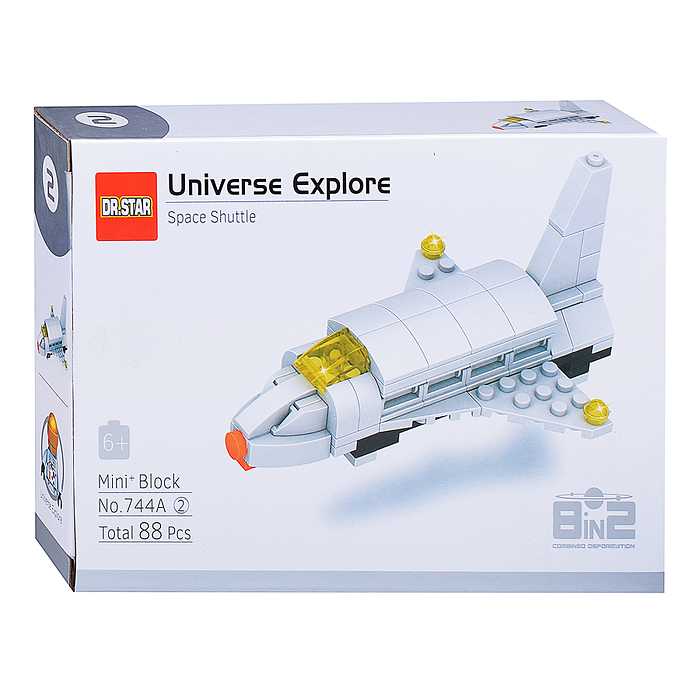 Конструктор 744A "Космические разработки" в коробке