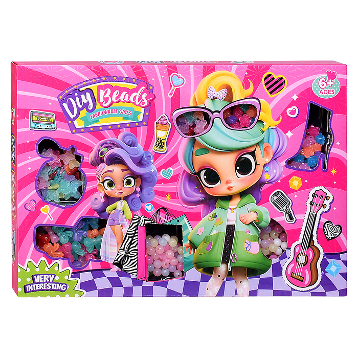 Набор создание украшений BTX-6002D "Цветная фантазия-2" в коробке