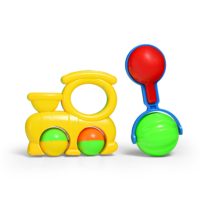 Набор погремушек BM8002-3 "Вместе веселей" в пакете