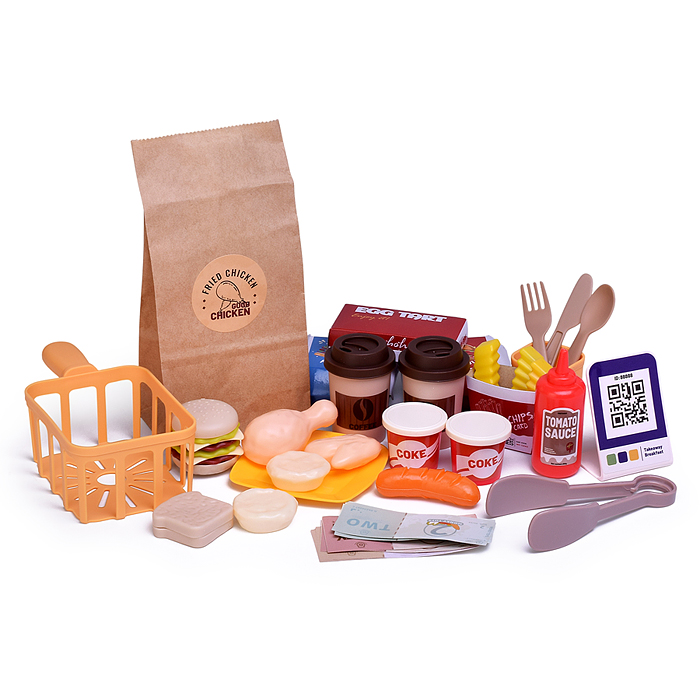 Игровой набор кафе 889-293A "Курица гриль" в коробке