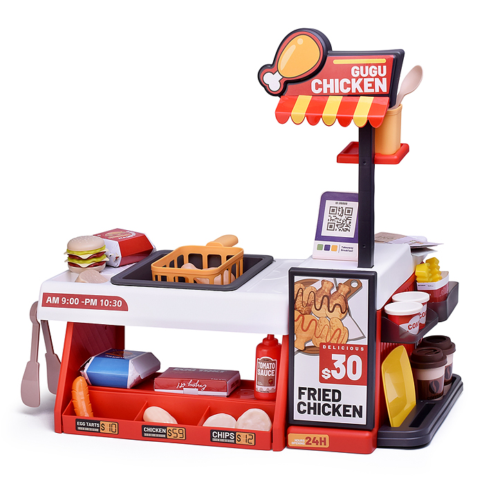 Игровой набор кафе 889-293A "Курица гриль" в коробке