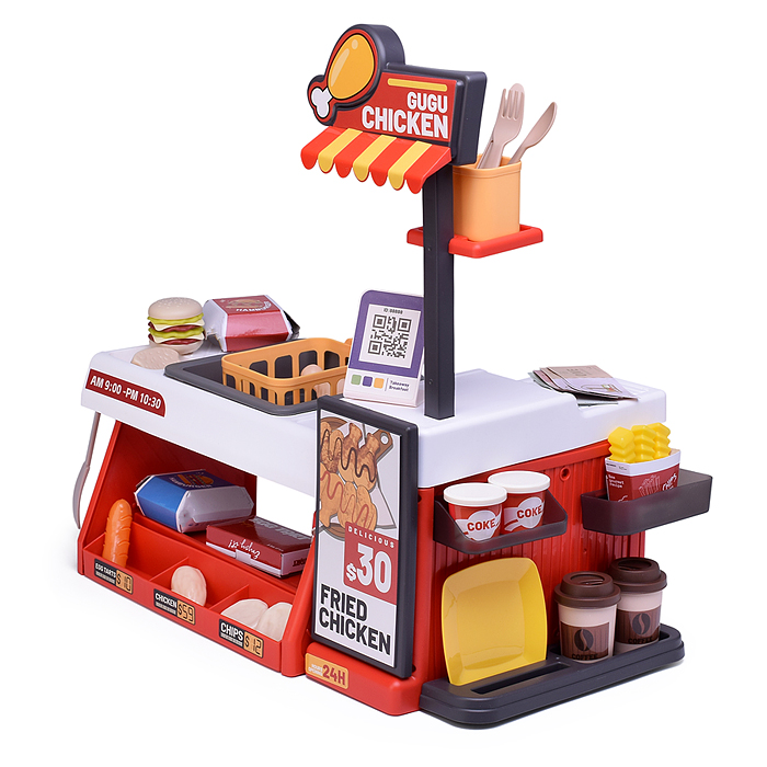 Игровой набор кафе 889-293A "Курица гриль" в коробке