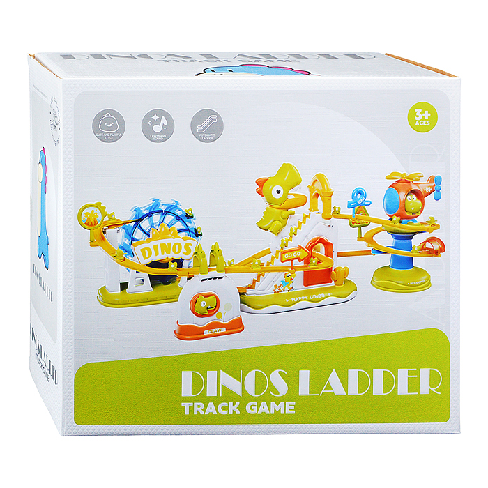 Фото к товару Игровой набор-трек 1026-122 "Динозавры поднимаются по лестнице" в коробке Игровой набор-трек 1026-122 "Динозавры поднимаются по лестнице" в коробке