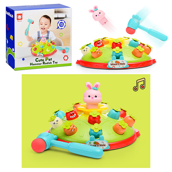 Стучалка 841 "Кролик-суслик" в коробке