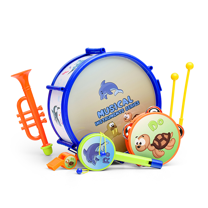 Набор музыкальных инструментов 188D "Веселись и играй" в пакете