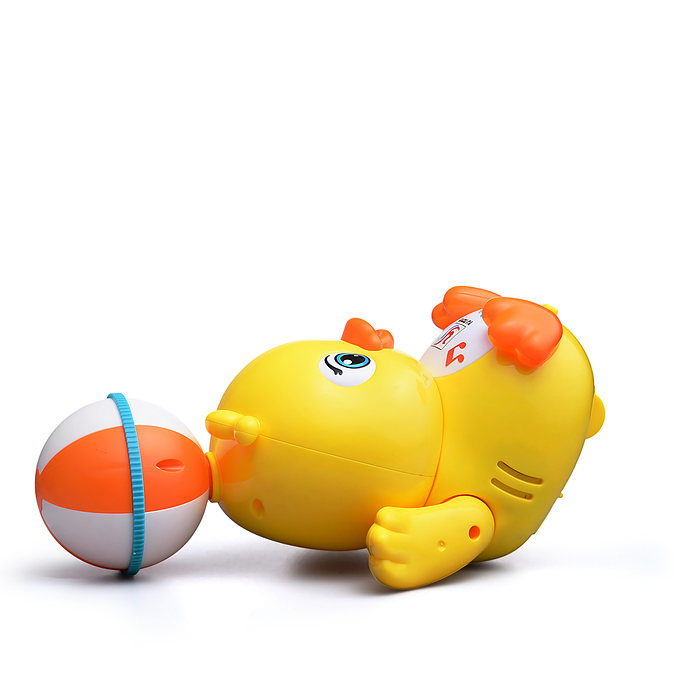 Интерактивная игрушка YJ-3065 "Утенок" в коробке