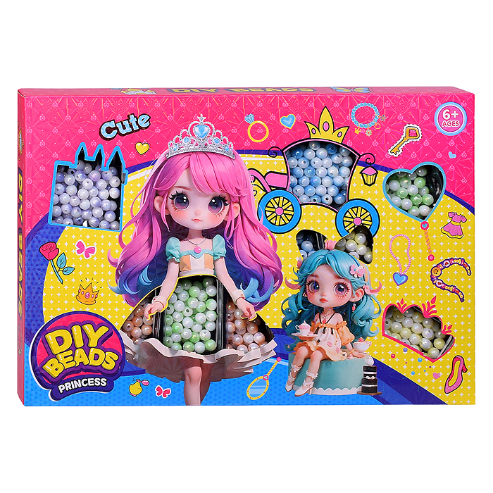 Набор создание украшений BTX-6004A "Браслет из бусин" в коробке