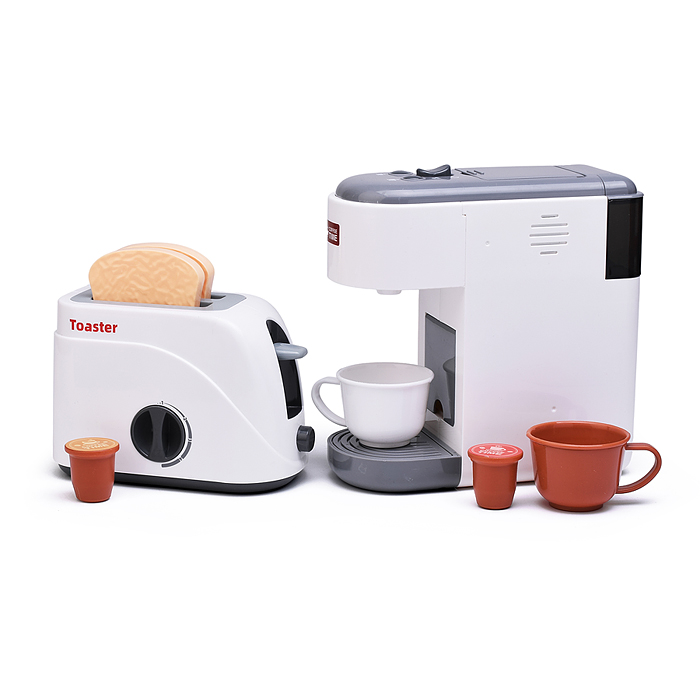 Фото к товару Бытовая техника F2326 "Тостер и кофемашина" в коробке Бытовая техника F2326 "Тостер и кофемашина" в коробке