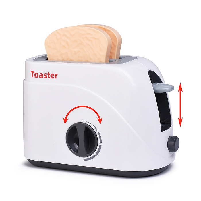 Фото к товару Бытовая техника F2326 "Тостер и кофемашина" в коробке Бытовая техника F2326 "Тостер и кофемашина" в коробке