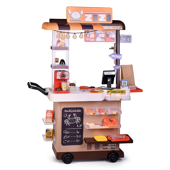 Фото к товару Игровой набор 889-288 "Гриль" в коробке Игровой набор 889-288 "Гриль" в коробке