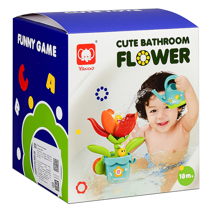 Набор для купания "Цветок" 850 в коробке