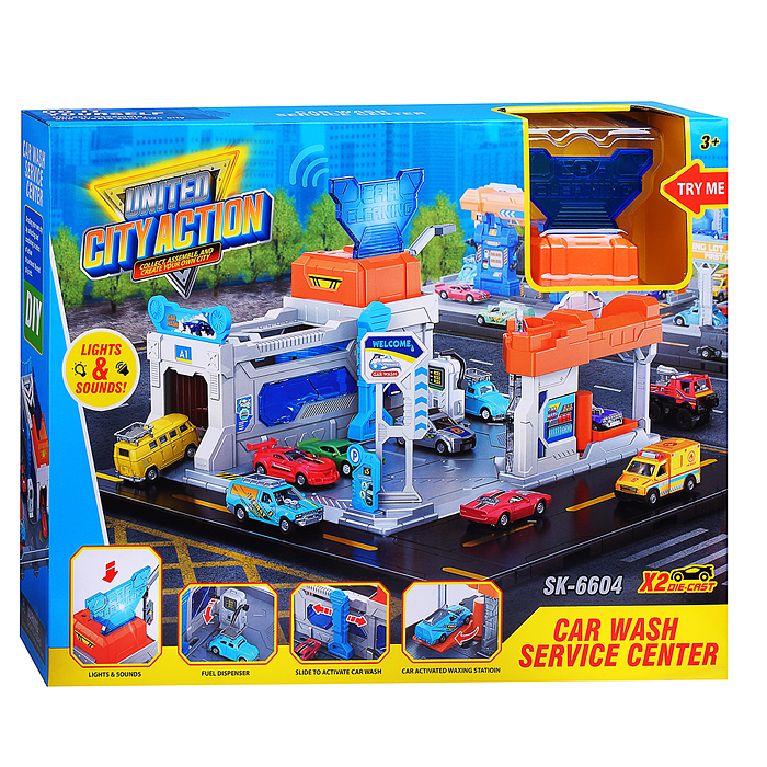 Автомойка SK-6604 6 в1 "Чистота" в коробке