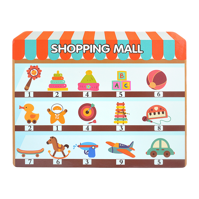 Фото к товару Игра развивающая D2112 "Магазинчик" Игра развивающая D2112 "Магазинчик"