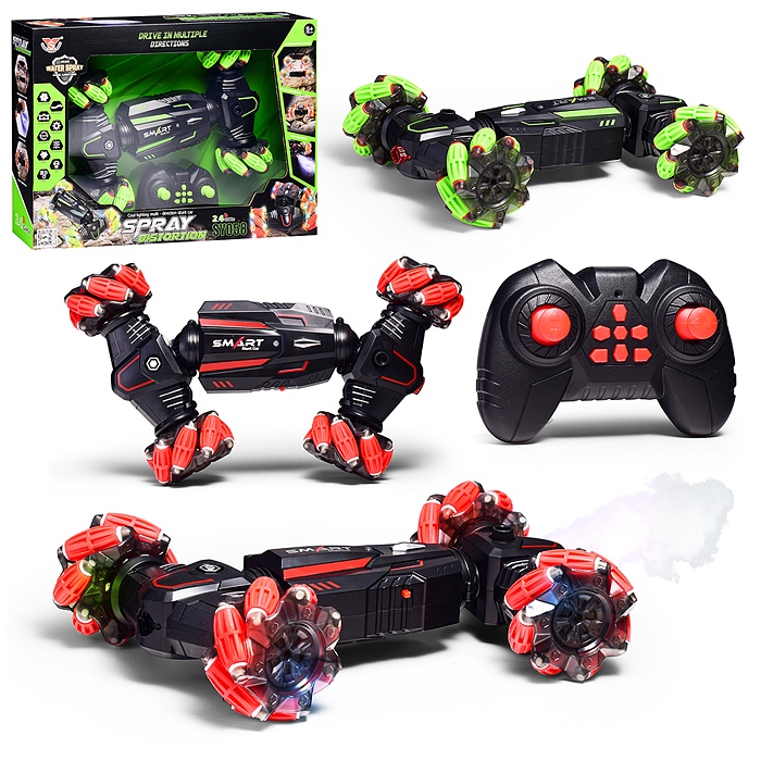 Машина SY058 "Яркий трюк" р/у, 27 MHz, в коробке