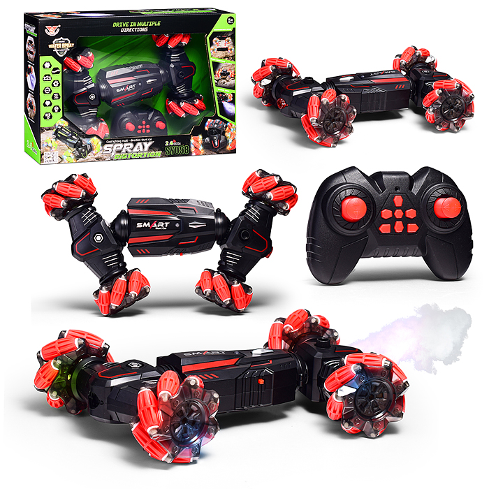 Машина SY058 "Яркий трюк" р/у, 27 MHz, в коробке