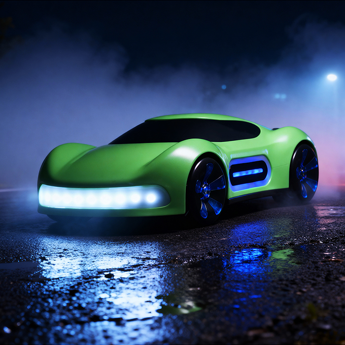 Машина QX010 "Супер гонки" р/у, 27 MHz, в коробке