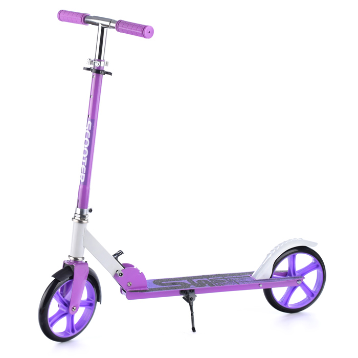 Самокат U038447Y 2-х кол., сиреневый, PU/ 200 мм, ABEC 7, в коробке