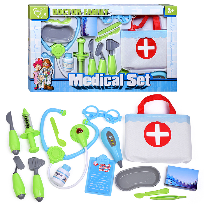 Игровой набор "Маленький врач" D1502C в коробке