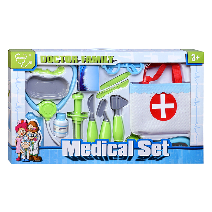 Игровой набор "Маленький врач" D1502C в коробке
