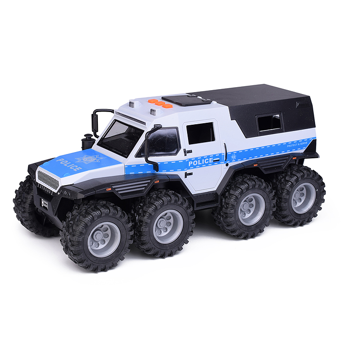 Машина RJ5529A "Полицейский броневик" (свет, звук) в коробке