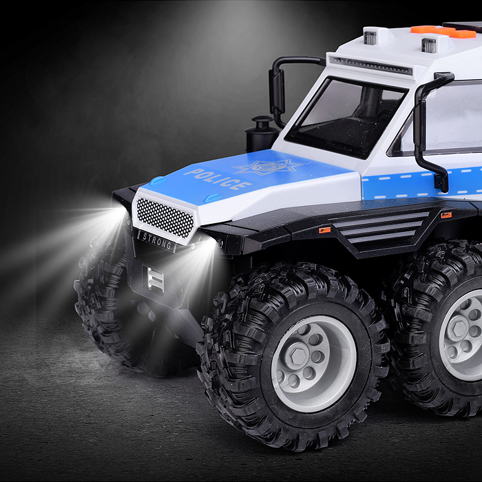 Машина RJ5529A "Полицейский броневик" (свет, звук) в коробке