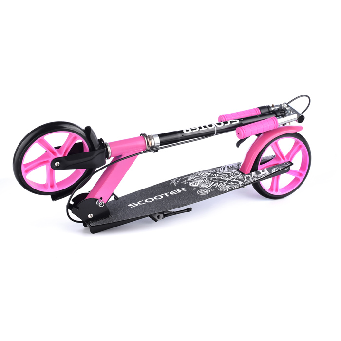 Самокат U038455Y 2-х кол., розовый, PU/ 200 мм, ABEC 7, в коробке