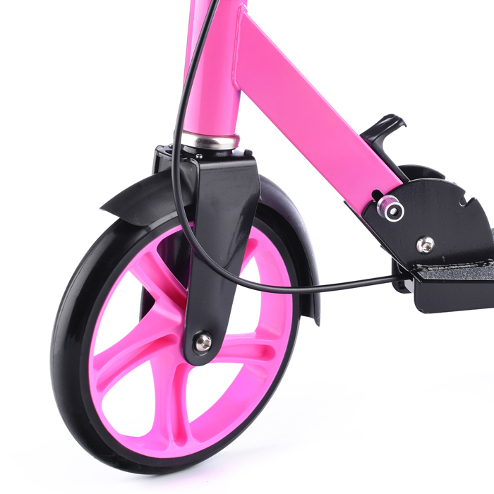 Самокат U038455Y 2-х кол., розовый, PU/ 200 мм, ABEC 7, в коробке