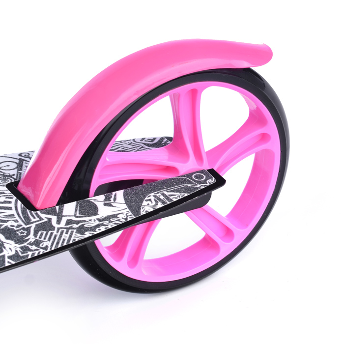 Самокат U038455Y 2-х кол., розовый, PU/ 200 мм, ABEC 7, в коробке