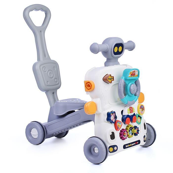 Игровой центр-Каталка 6036 "Первые шаги" музыкальные, в коробке