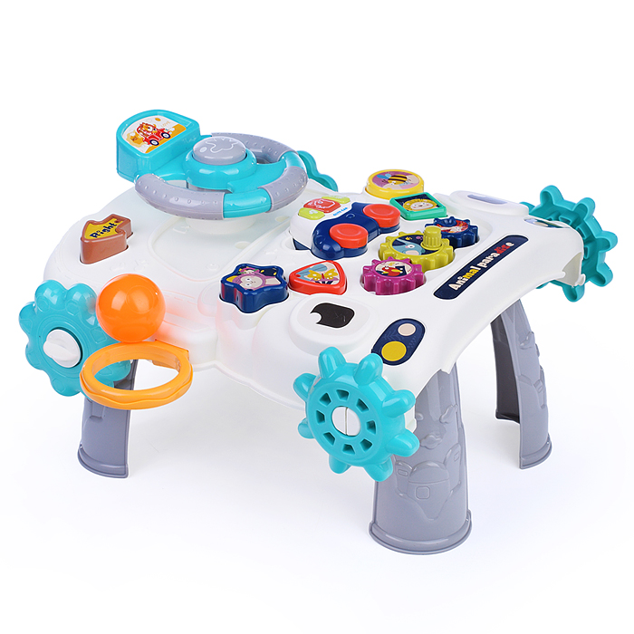 Игровой центр-Каталка 6036 "Первые шаги" музыкальные, в коробке