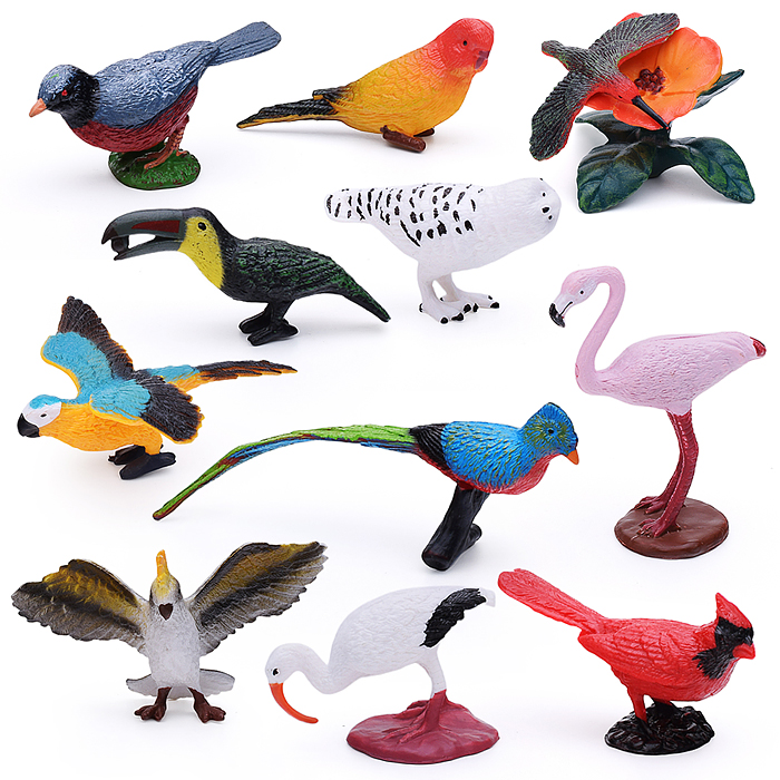 Птица JS20-7 в ассортименте, в коробке