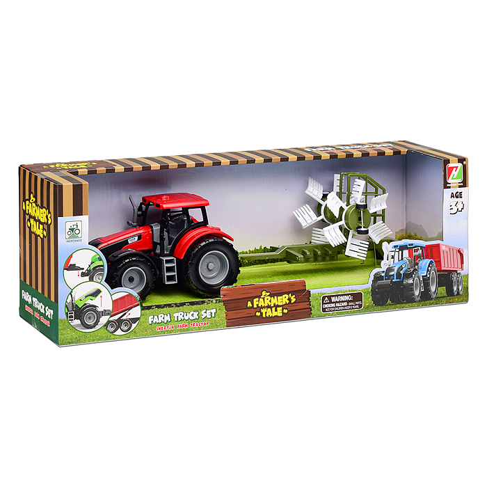 Фото к товару Трактор 550-16J "Мастер" в коробке Трактор 550-16J "Мастер" в коробке